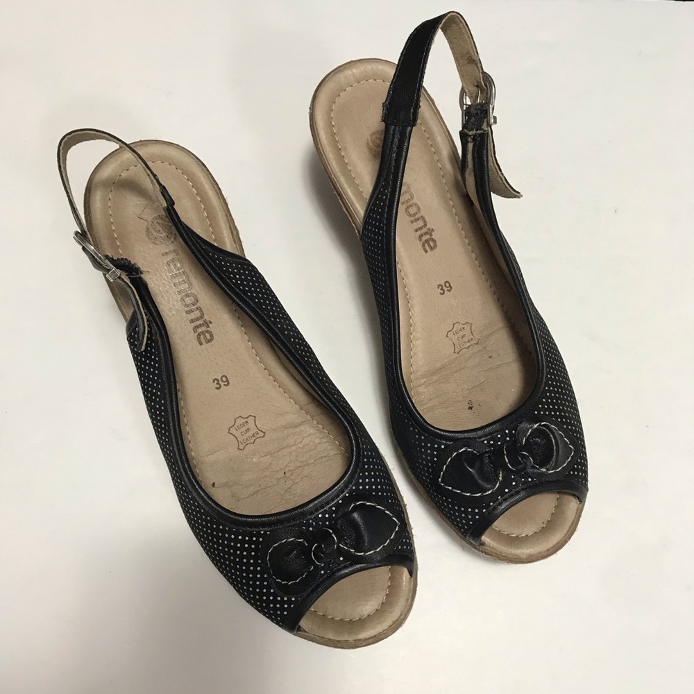 Rieker Remonte Wedge Sandals - Picture 3 of 8